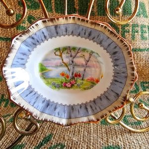 ROYAL Albert Silver Bone China Bowl